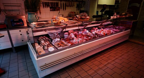 Meat display cases