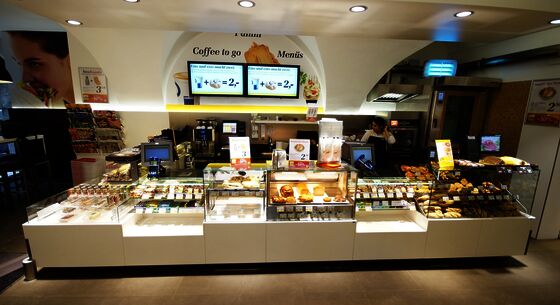 Snack display cases