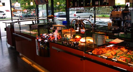 Snack display cases