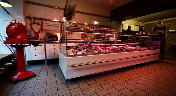 Meat display cases