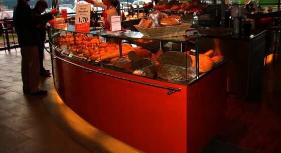 Snack display cases